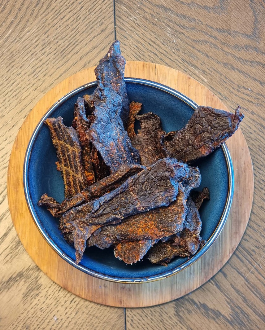 Opskrift på vildt-jerky